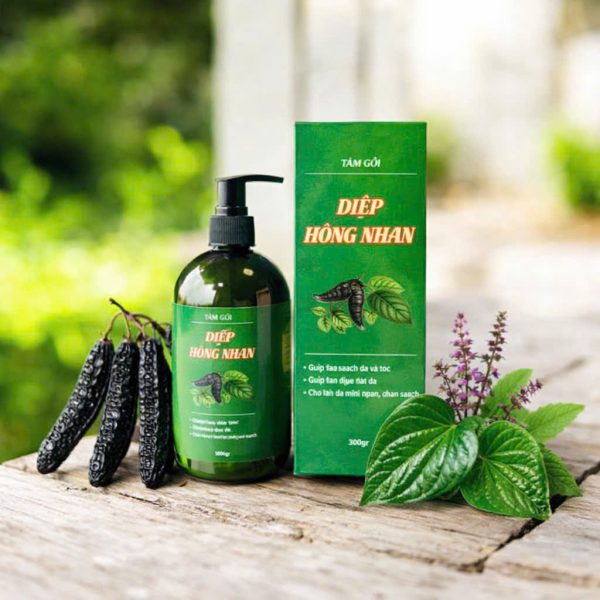 Dầu Tắm Gội Diệp Hồng Nhan