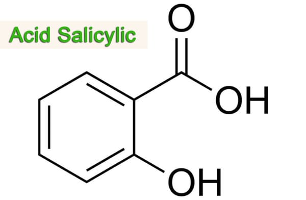 Acid salicylic giúp chống bạt sừng, bong tróc