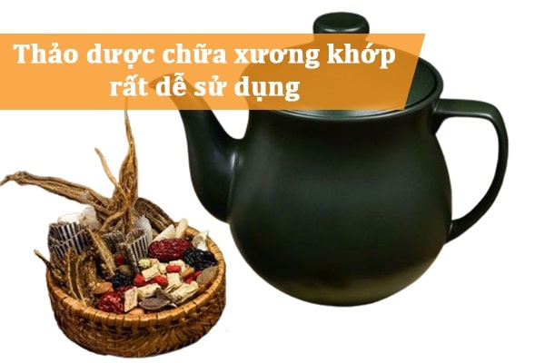 Thảo dược chữa xương khớp rất dễ sử dụng